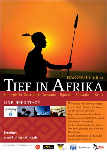 Plakat für Live-Reportage