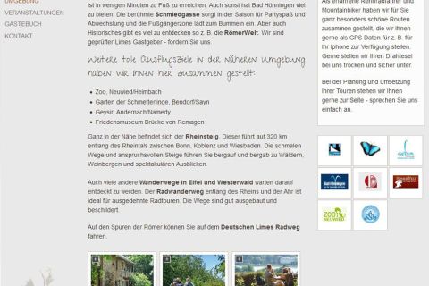 Site para apartamento de férias