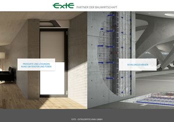 Site para empresa de acessórios para janelas, multilingue Site para empresa de acessórios para janelas, multilingue