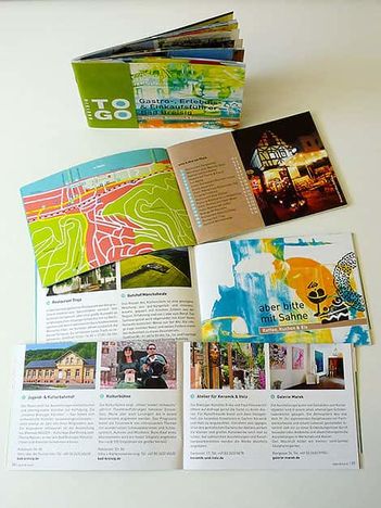 Broschüre für Tourismus