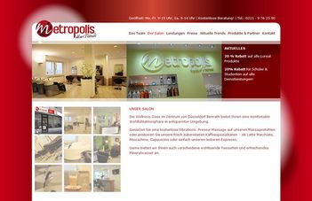 Site para estilista de cabelo Site para estilista de cabelo