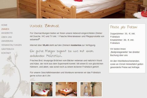Site para apartamento de férias