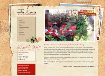 Website for Restaurant