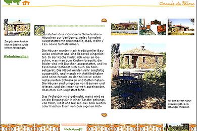 Website para turismo rural