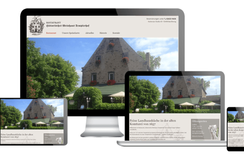 Site para Hotel - Restaurante