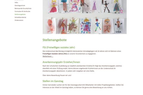 Site para escola