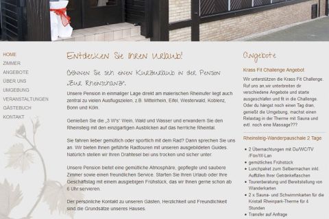Site para apartamento de férias