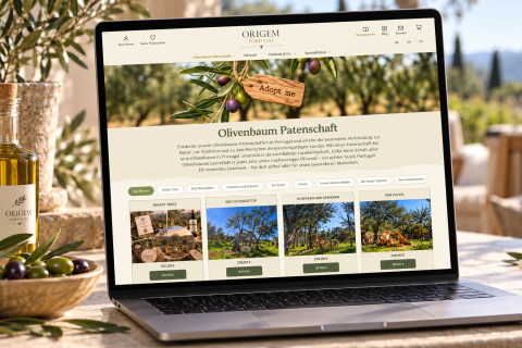 Origem Portugal – Mehrsprachiger Online-Shop