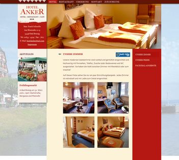 Website for Hotel - Restaurant