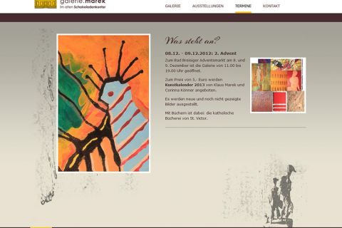 Website para Artistas - Pintor