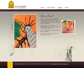 Website para Artistas - Pintor Website para Artistas - Pintor