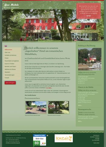 Website para Hotel - Restaurante Website para Hotel - Restaurante