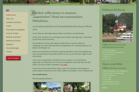 Website para Hotel - Restaurante