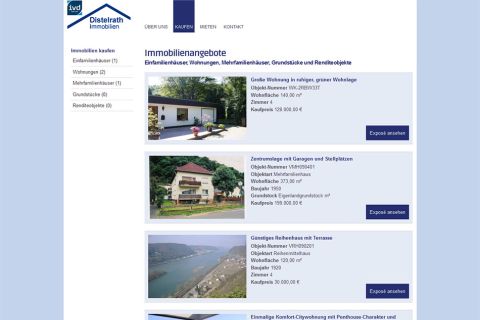 Site de imobiliária