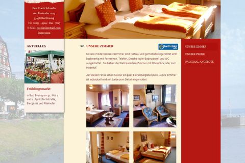 Site para Hotel - Restaurante