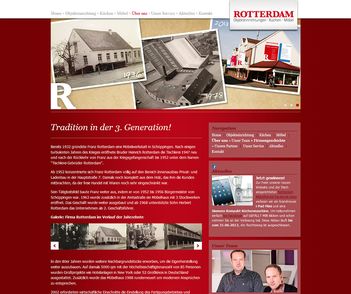 Webseite für Möbelhaus