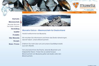 Site para importador de alimentos