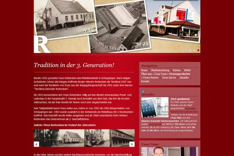 Site para loja de móveis
