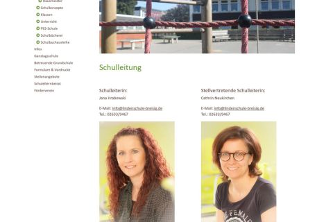 Site para escola